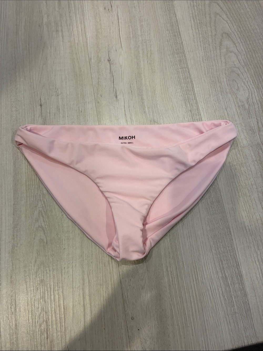 Mikoh Light Pink Classic Bikini Bottom